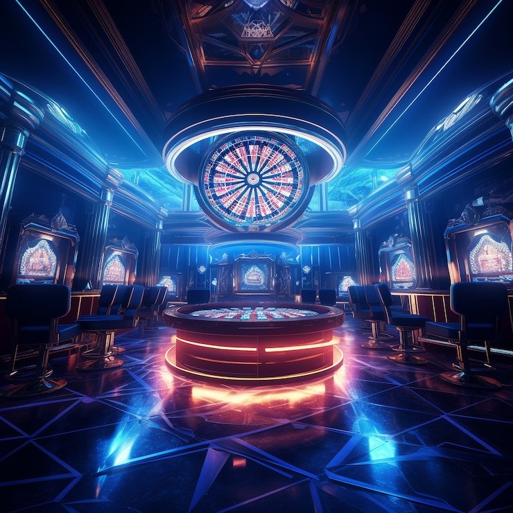Antarmuka meja Infinite Blackjack dengan tampilan limit, statistik pemain, dan kontrol taruhan yang jelas